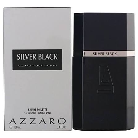 عطر مردانه برند آزارو مدل سیلور بلک