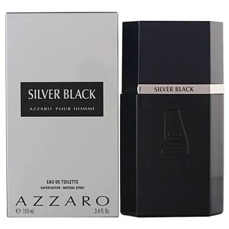 عطر مردانه برند آزارو مدل سیلور بلک